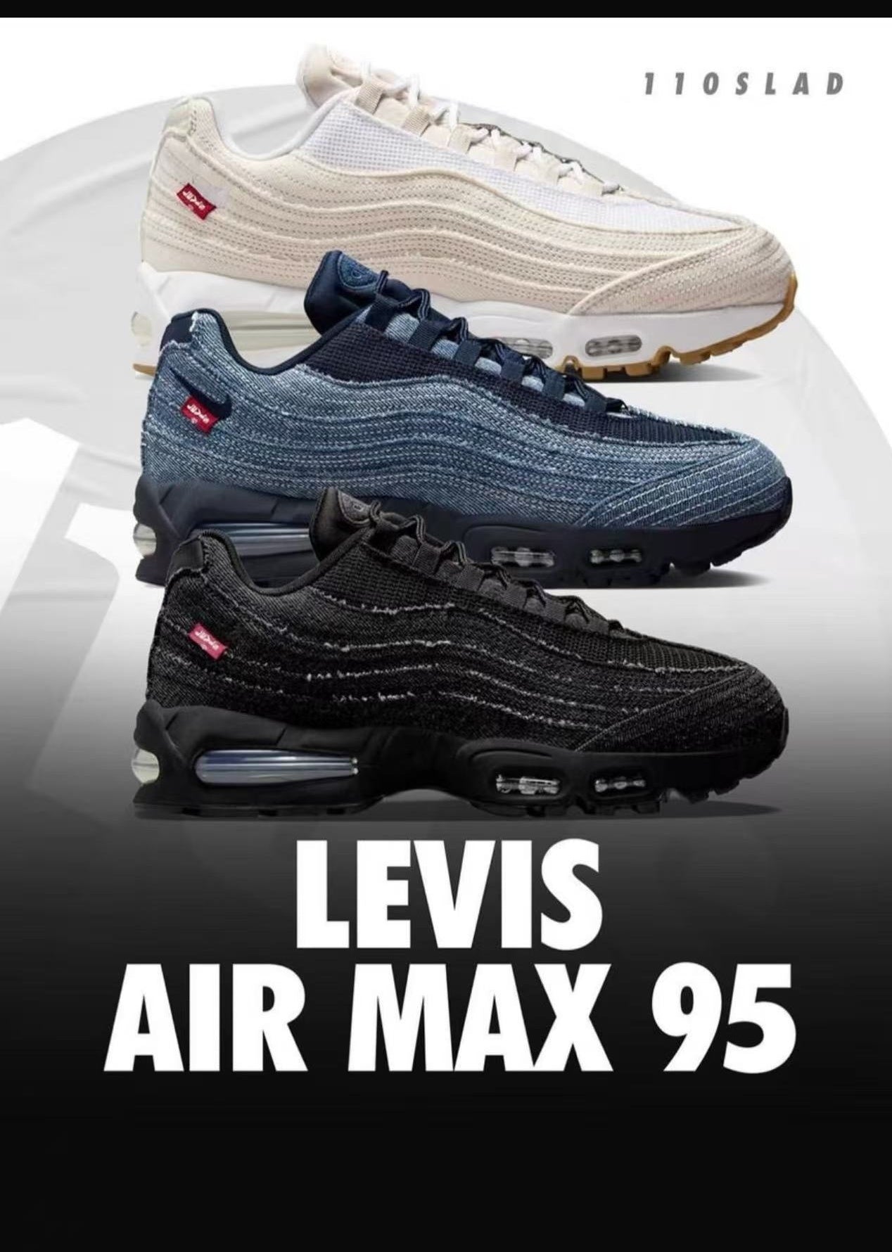 Nike Air Max 95 "Levis" Preto