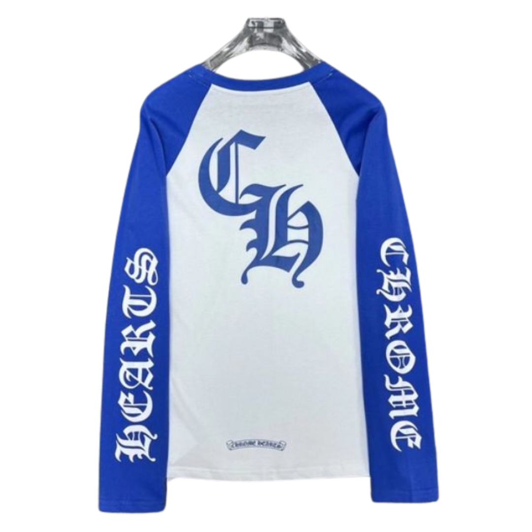Long Sleeve Chrome Hearts Azul