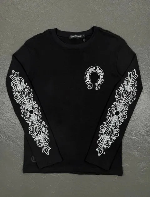 Camiseta Manga Longa Chrome Hearts (Pronta Entrega)