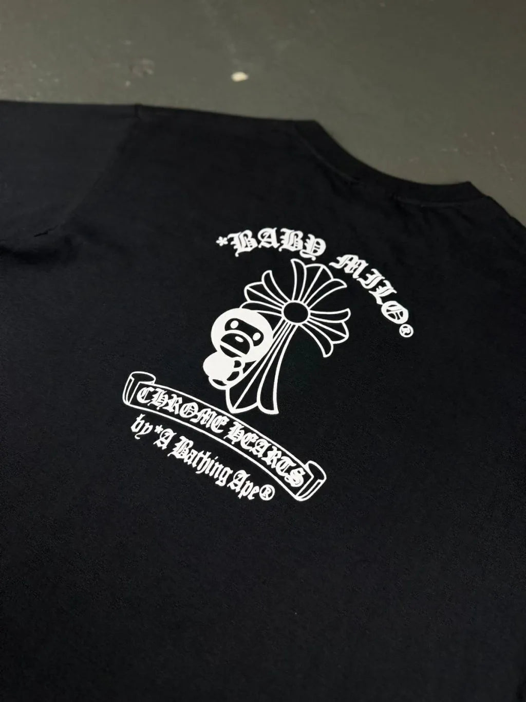 Camiseta Chrome x Bape (Pronta Entrega)
