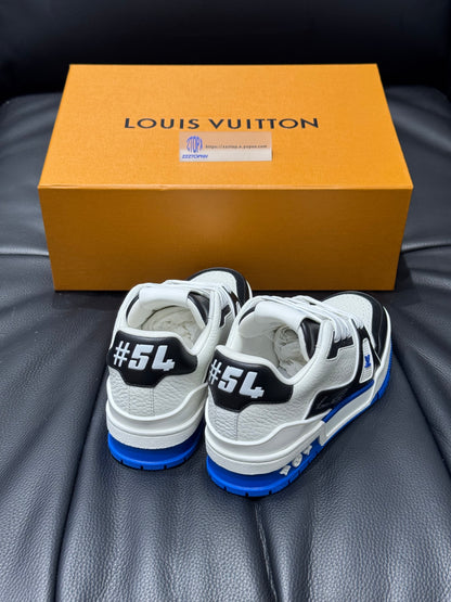 Louis Vuitton Trainer Signature "Black n Blue"