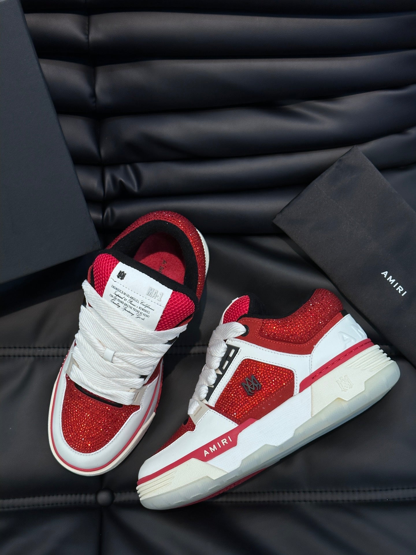 Amiri MA-1 Diamond "Red"