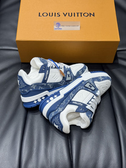 Louis Vuitton Trainer Monogram "Denim Blue"