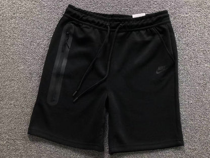 Bermudas Techfleeces (Preta e Cinza)