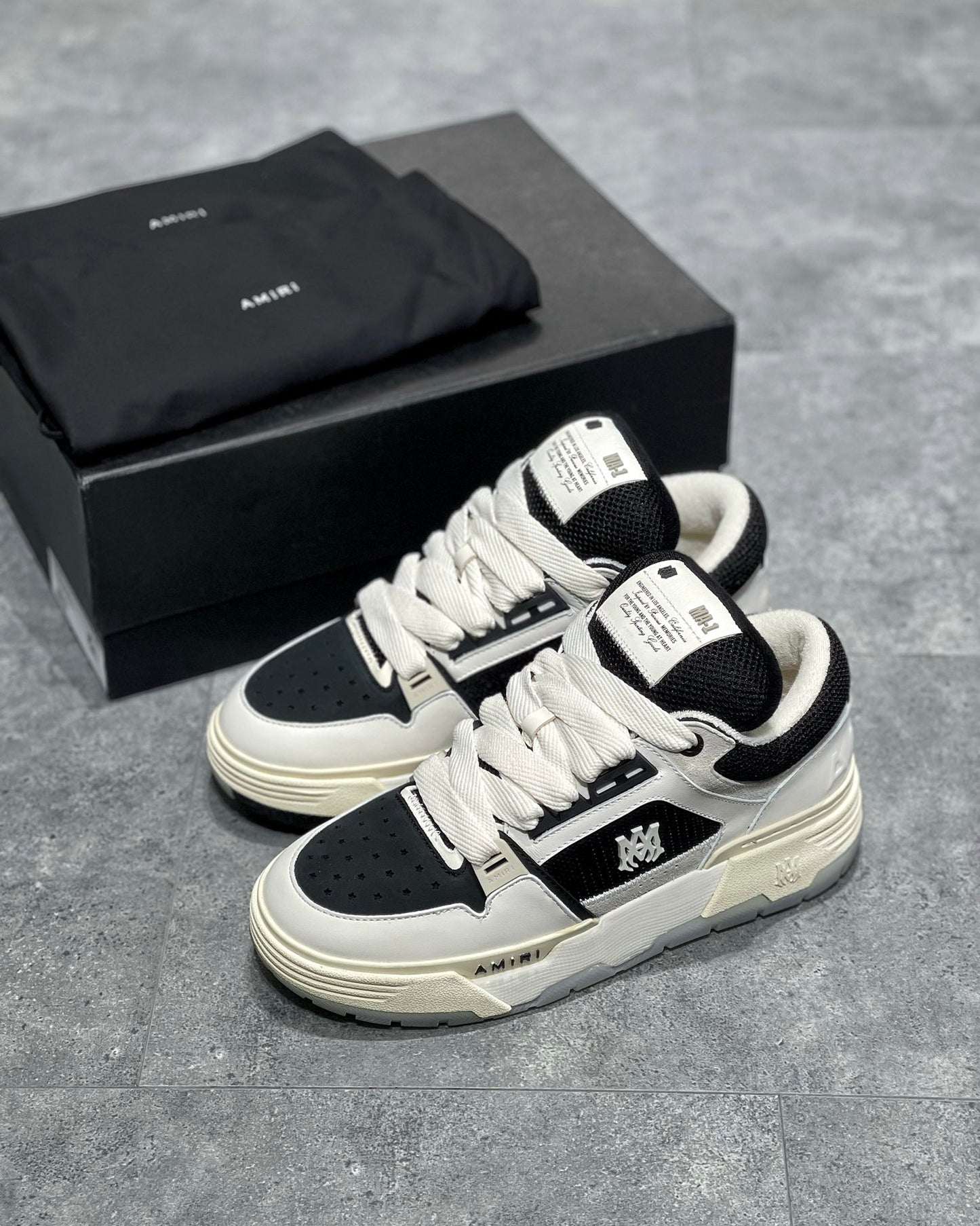 Amiri MA-1 "Beige Black"