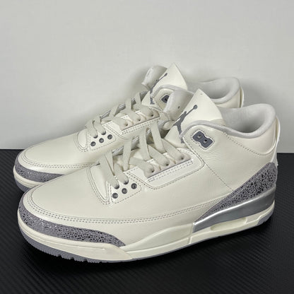 Air Jordan 3 "Sail Metallic Silver"
