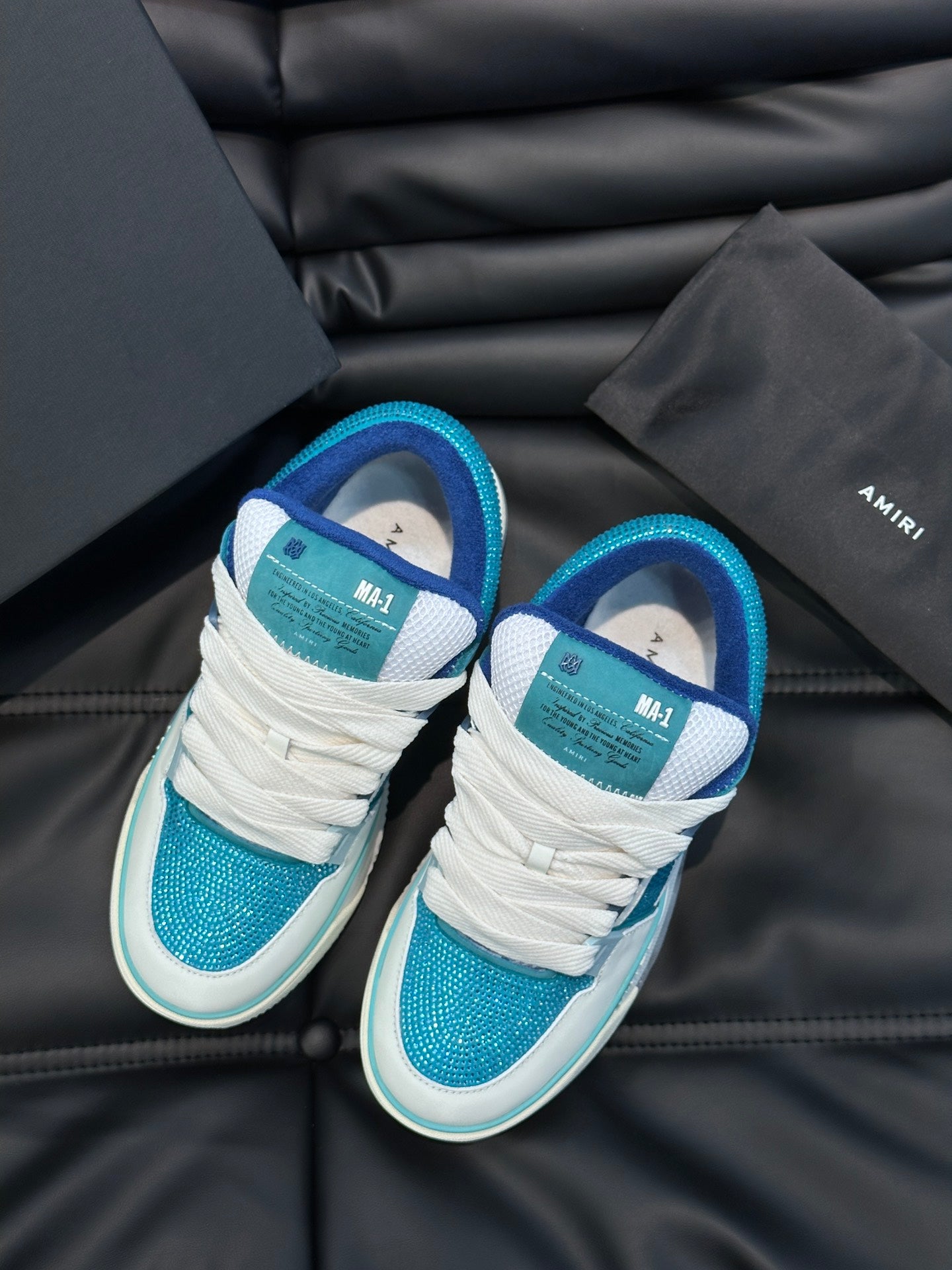 Amiri MA-1 Diamond "Blue"