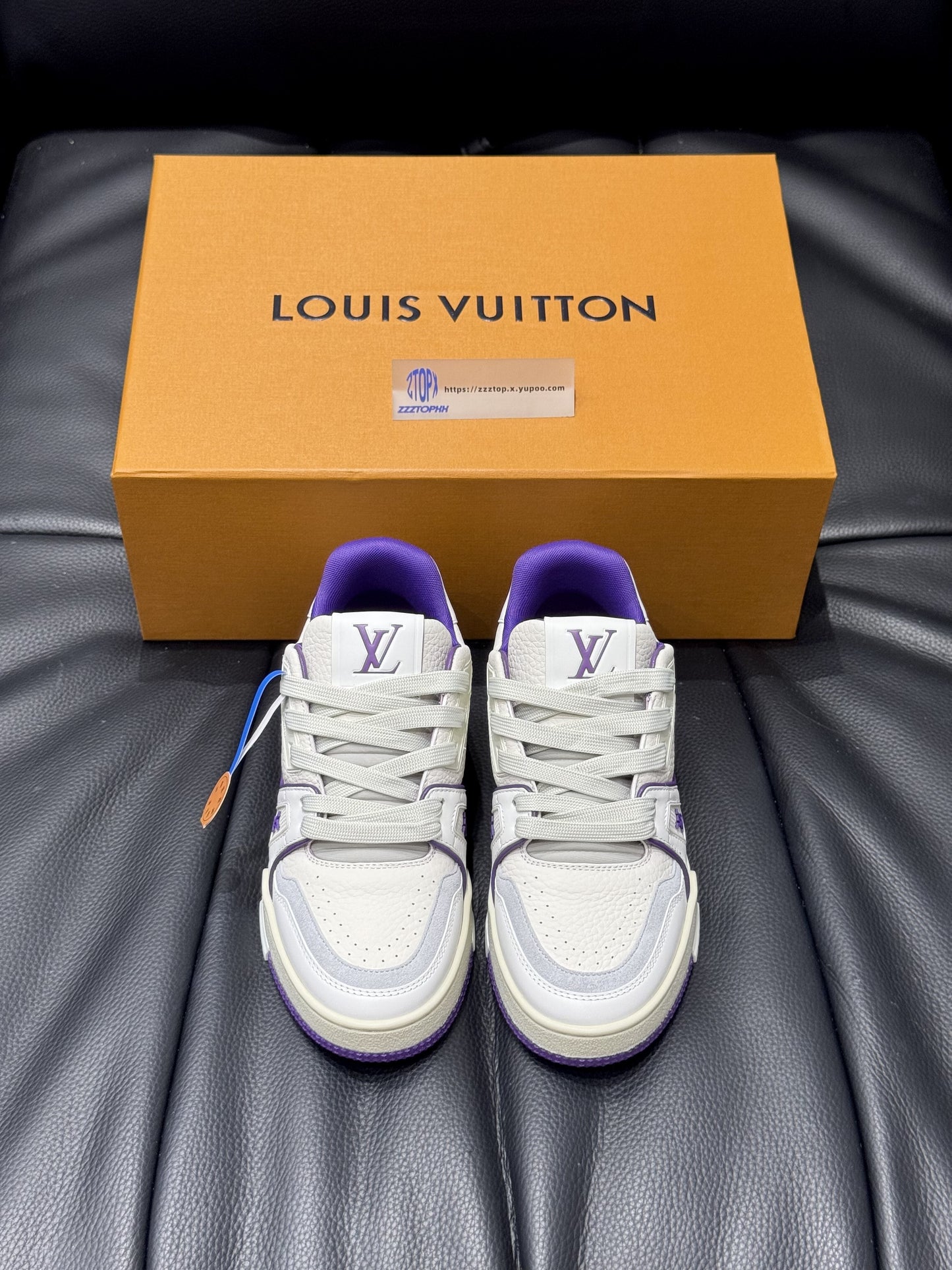 Louis Vuitton Trainer Signature "Bicolor Violet"