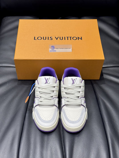Louis Vuitton Trainer Signature "Bicolor Violet"