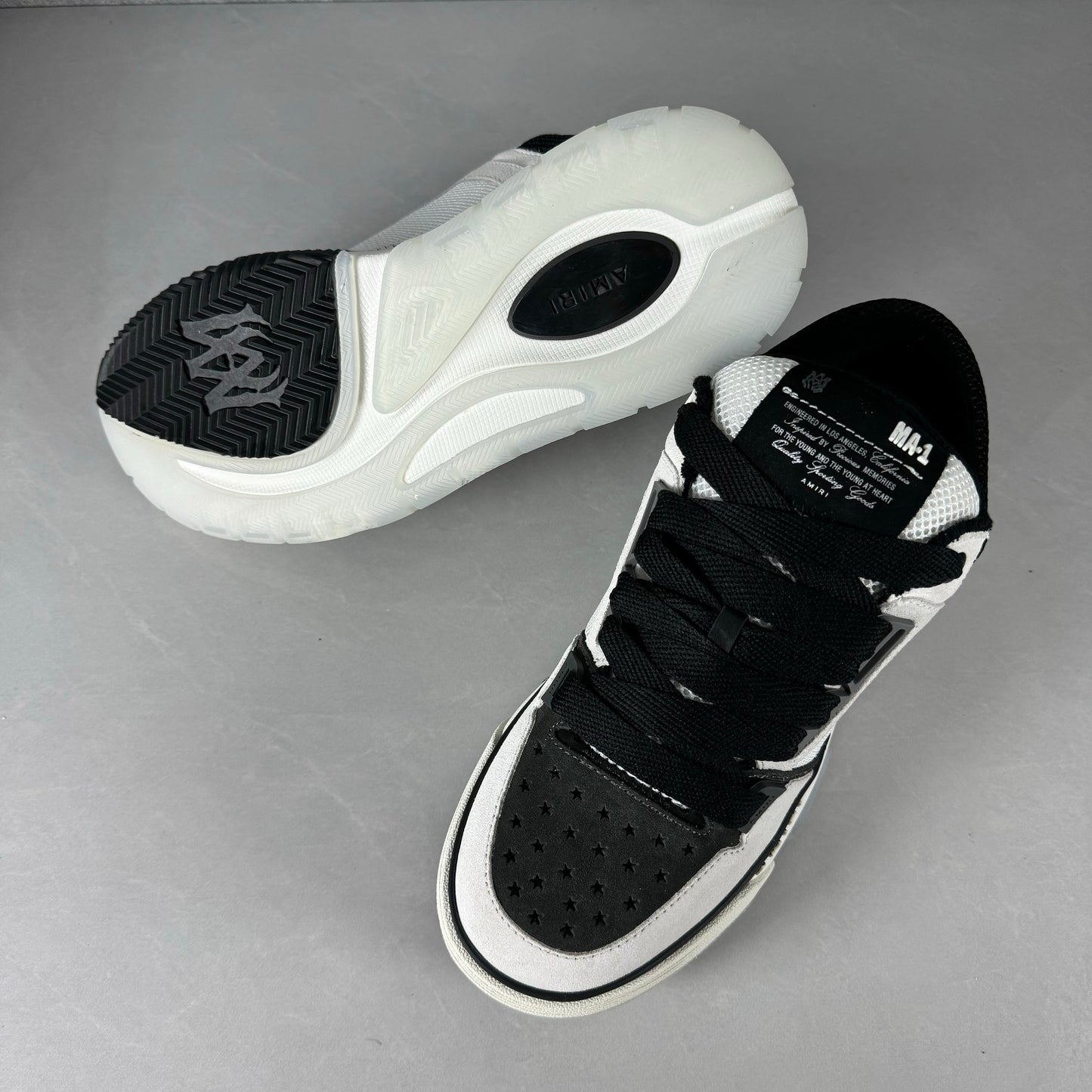 Amiri MA-1 "White Black Grey's"