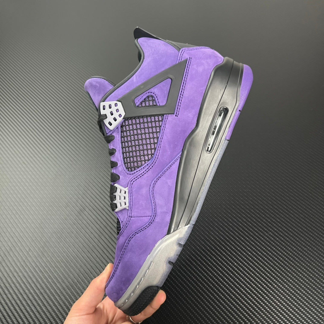 Air Jordan 4 x Travis Scott "Purple F&F"