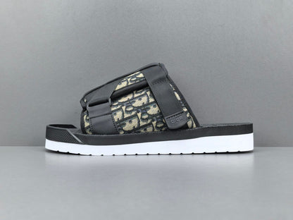 Dior Alpha Slide "Black n White"