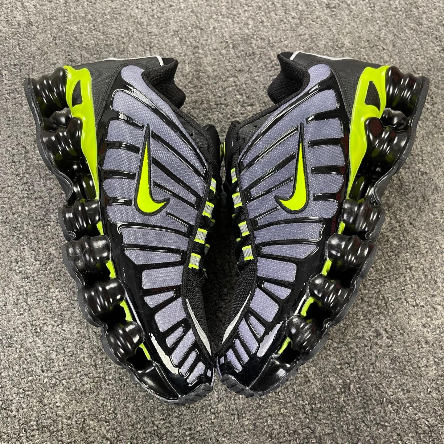 Nike Shox TL "Thunderstorm Volt Black"