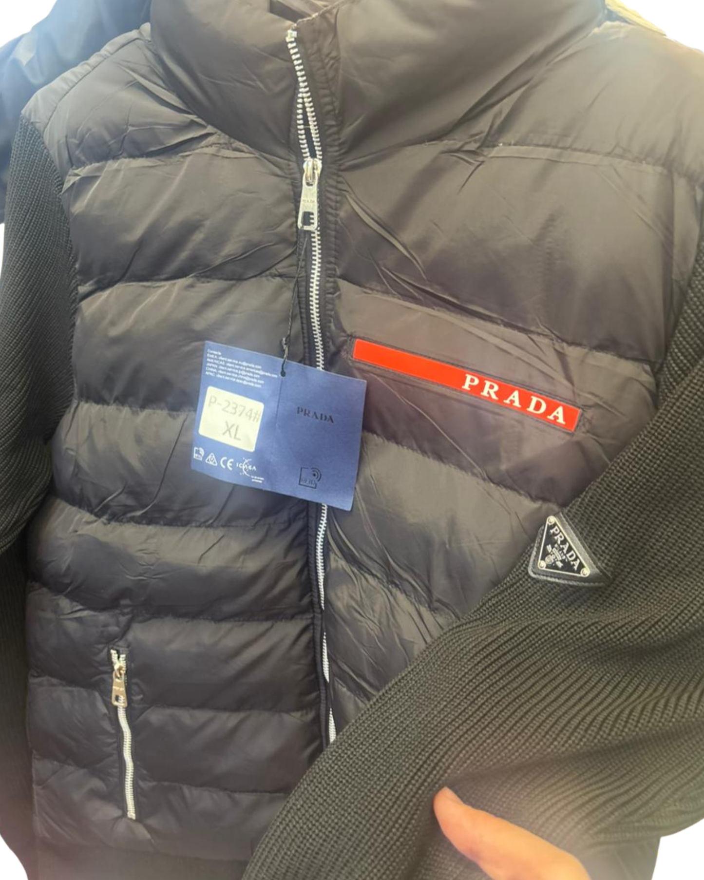 Cadigan Puffer Prada Milano