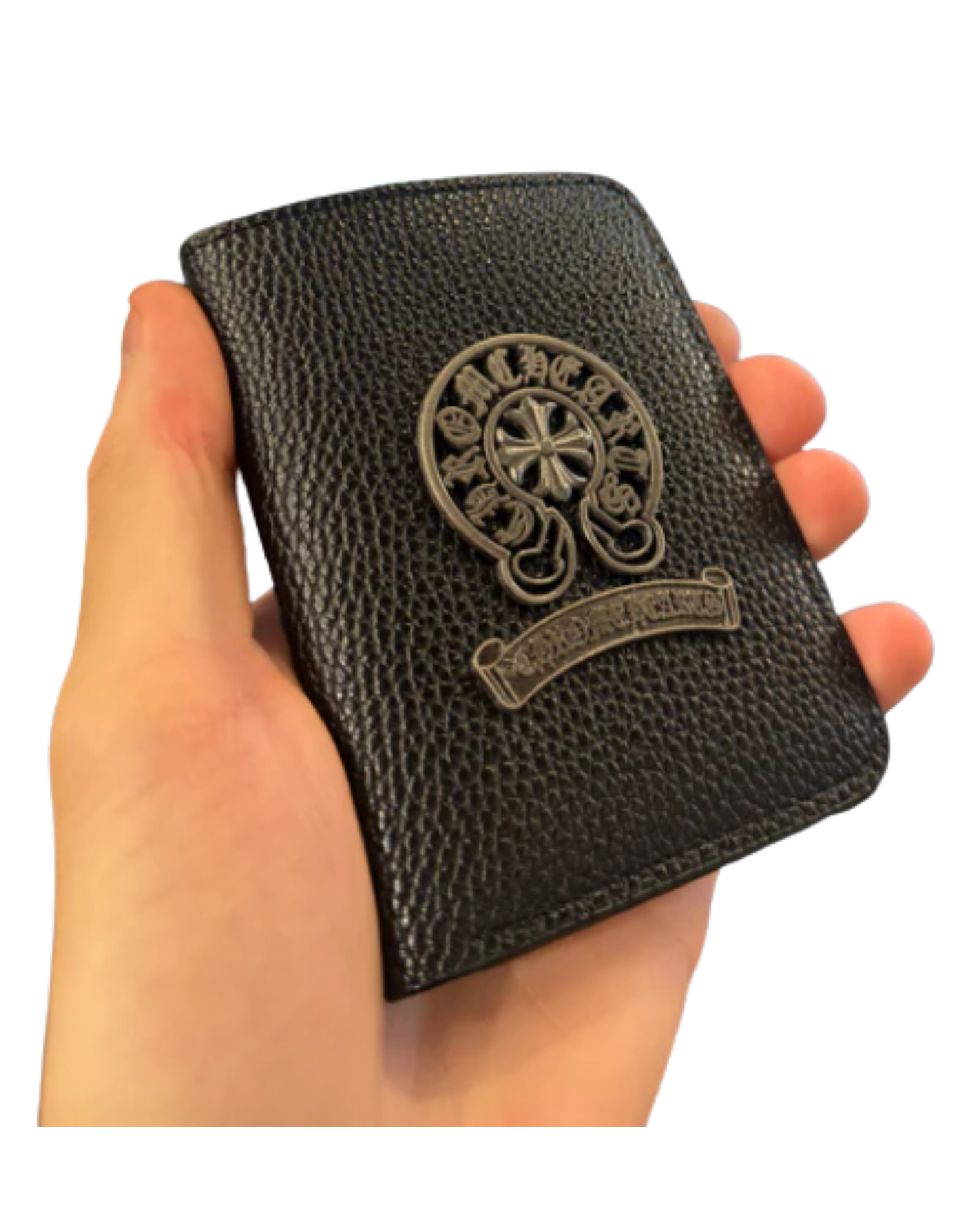Carteira Chrome Hearts Couro