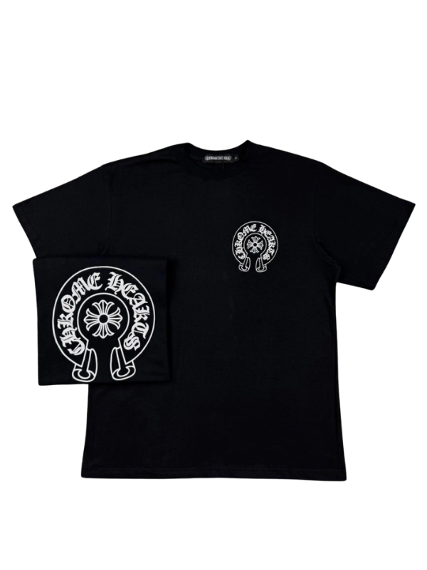 Camiseta Chrome Hearts Preta (Pronta Entrega)