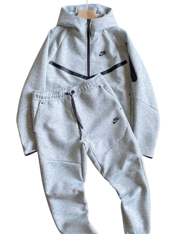 Conjunto Techfleece Cinza