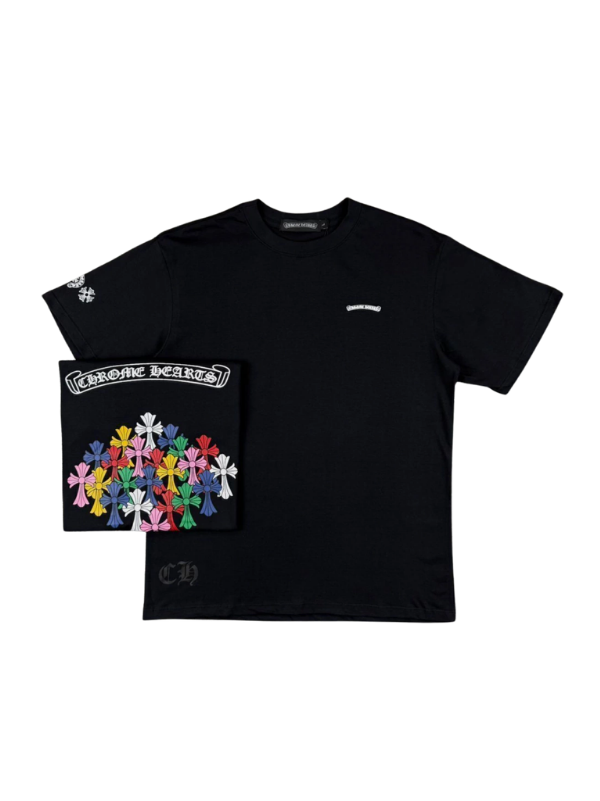 Camiseta Chrome Hearts Cruzes (Pronta Entrega)