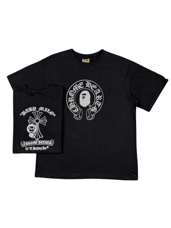Camiseta Chrome x Bape (Pronta Entrega)