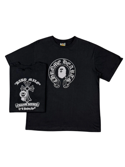 Camiseta Chrome x Bape (Pronta Entrega)