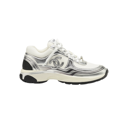 Tenis Chanel REV White Silver