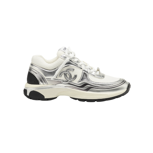 Tenis Chanel REV White Silver
