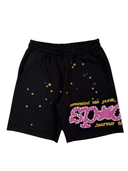 Bermuda Moletom SP5DER Pink (Pronta Entrega)