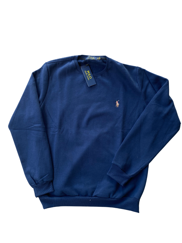 Suéter Ralph Lauren Moletom Azul Escuro (Pronta Entrega)