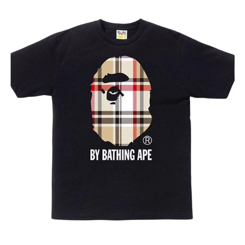 Camiseta Bape x Burberry