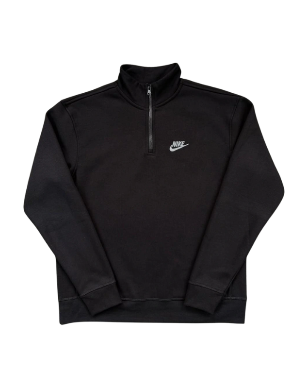 Quarter Ziper NK Preto (Pronta Entrega)