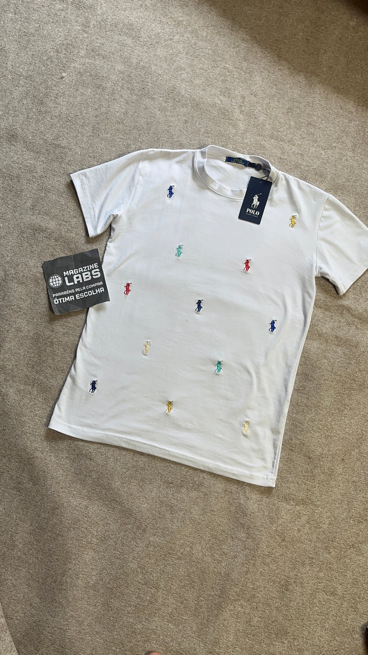 Camiseta Chuva De Ralph Lauren (Pronta Entrega)