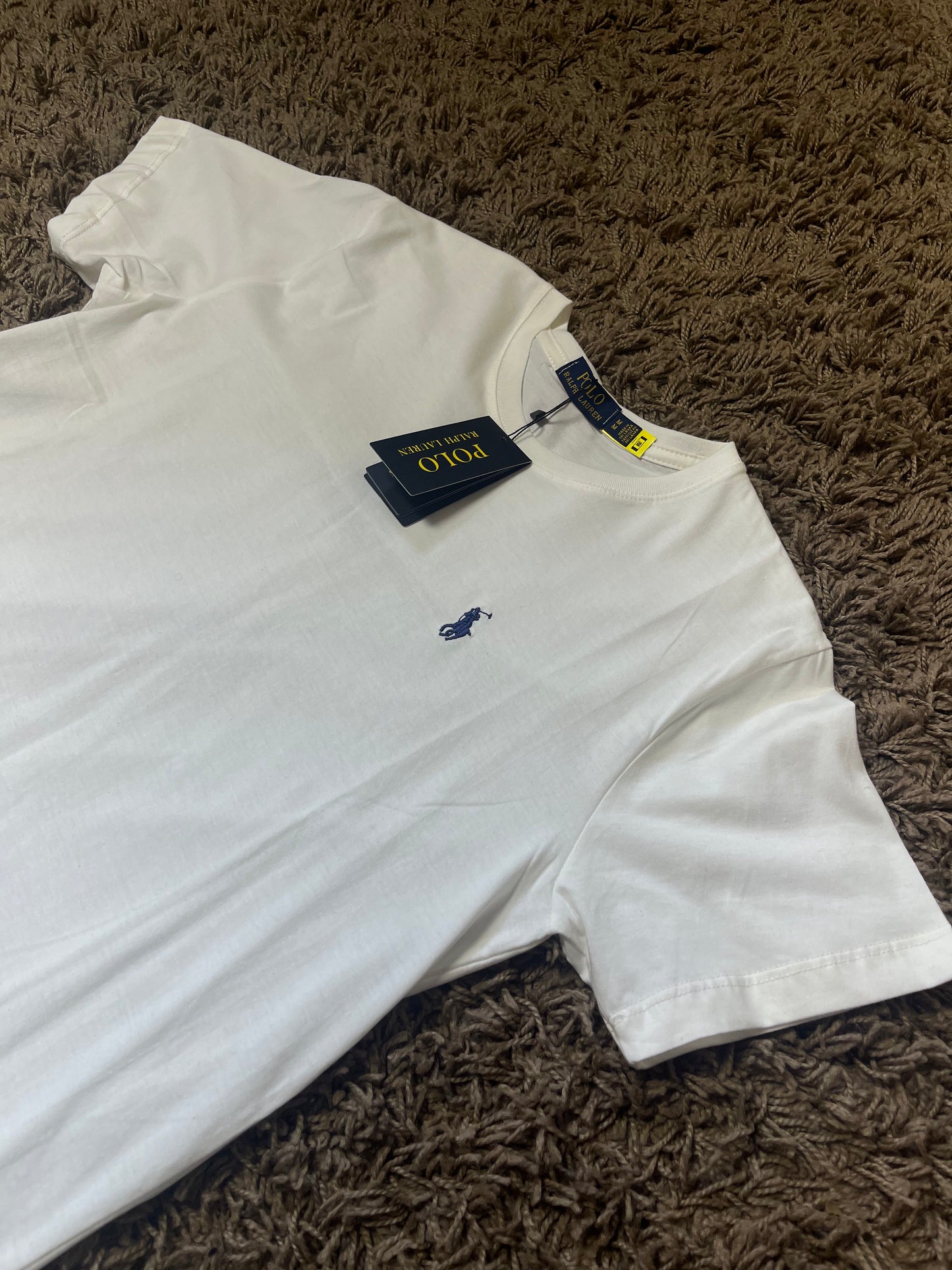 Camiseta Branca Básica Ralph Lauren (Pronta Entrega)