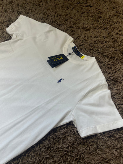 Camiseta Branca Básica Ralph Lauren (Pronta Entrega)