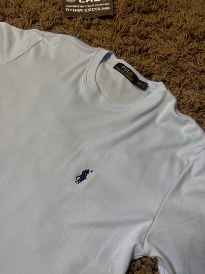 Camiseta Ralph Lauren Azul Bebê (Pronta Entrega)
