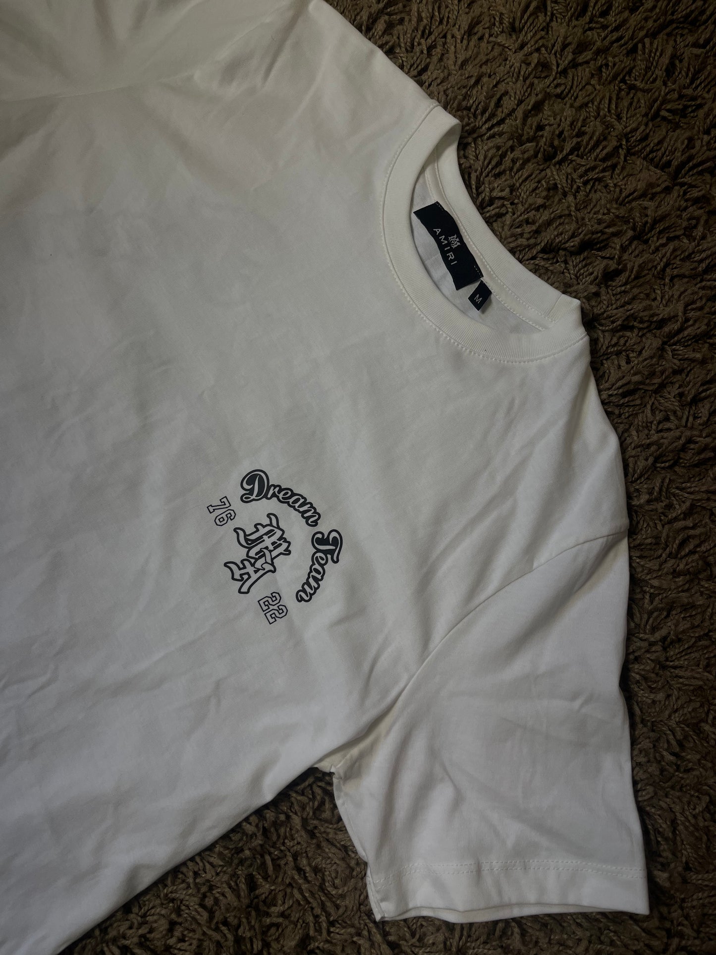 Camiseta Amiri Dream Team (Pronta Entrega)