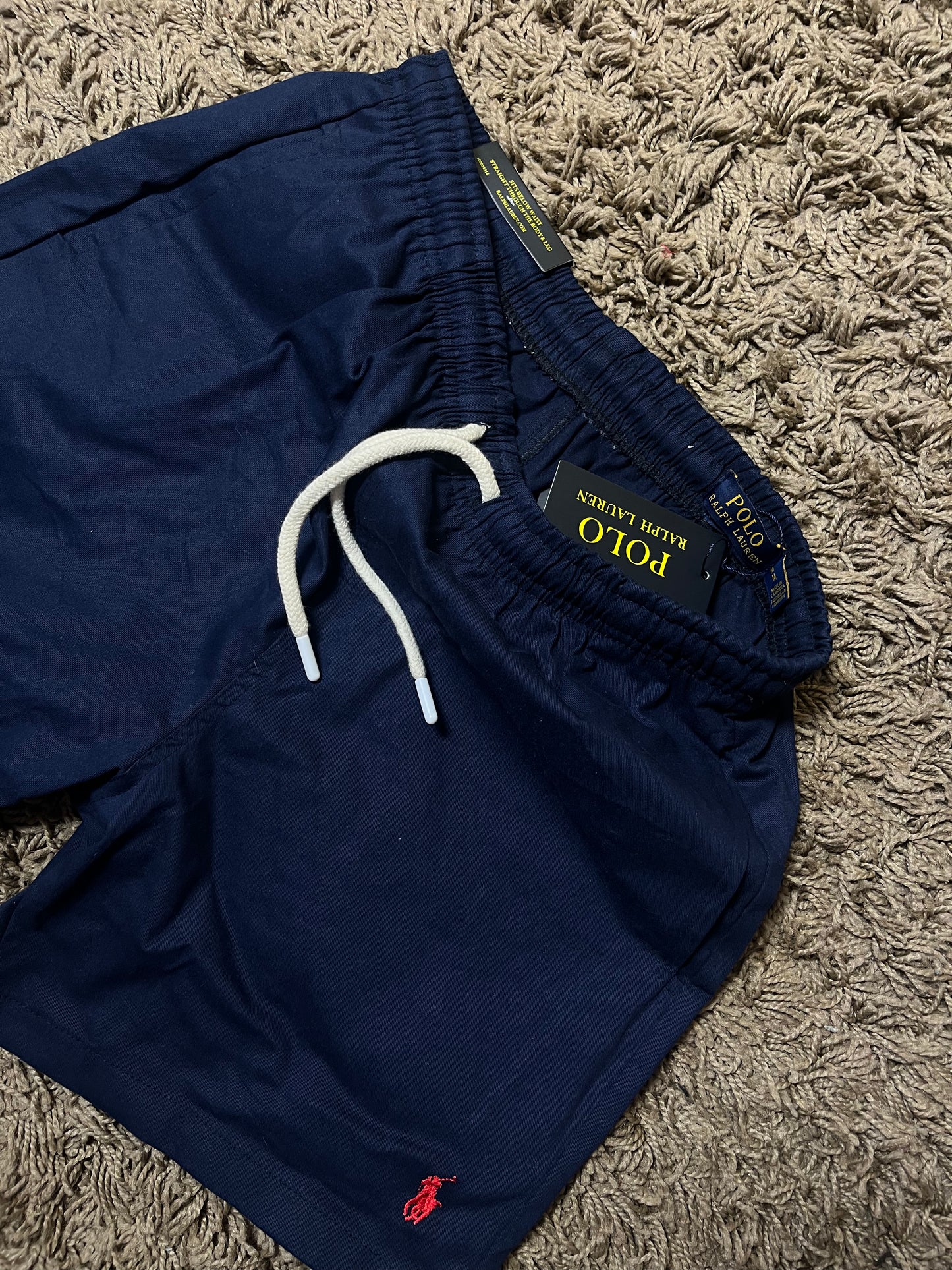Bermuda Sarja Azul Ralph Lauren (Pronta Entrega)
