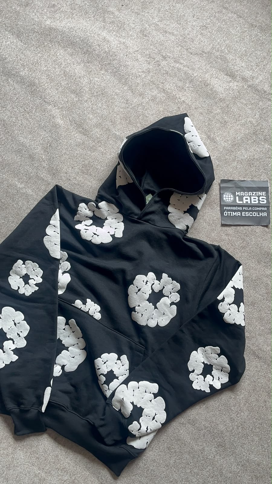 Moletom Denim Tears Preto (Pronta Entrega)