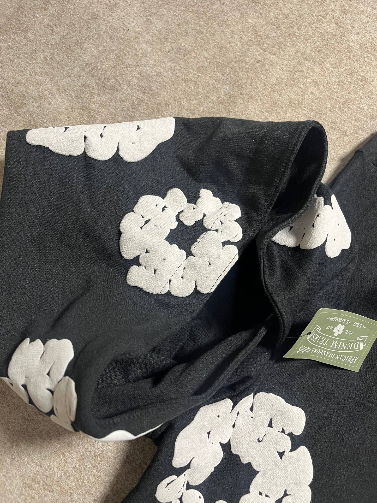 Moletom Denim Tears Preto (Pronta Entrega)