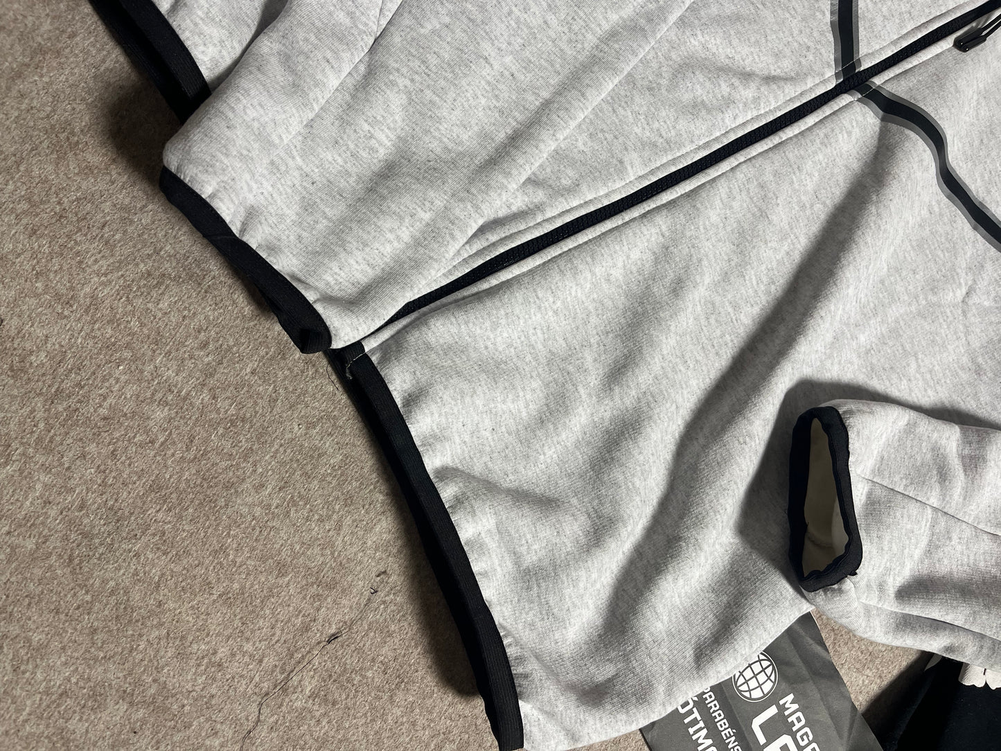 Moletom Techfleece Cinza (Pronta Entrega)