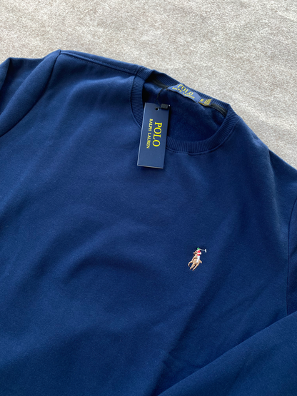 Suéter Ralph Lauren Moletom Azul Escuro (Pronta Entrega)