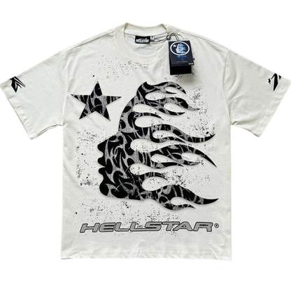 Camiseta Hellstar Camiseta Thorn Glitter Branca