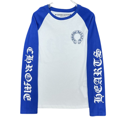 Long Sleeve Chrome Hearts Azul