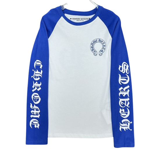 Long Sleeve Chrome Hearts Azul