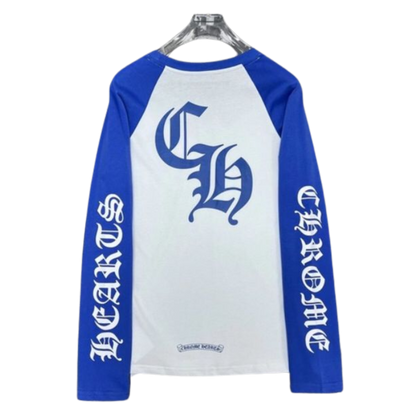 Long Sleeve Chrome Hearts Azul