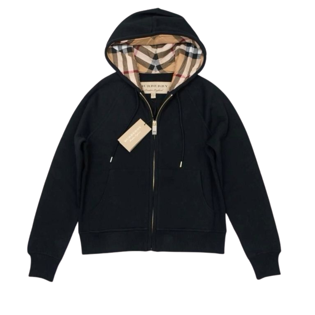 Moletom Burberry Ziper Preto