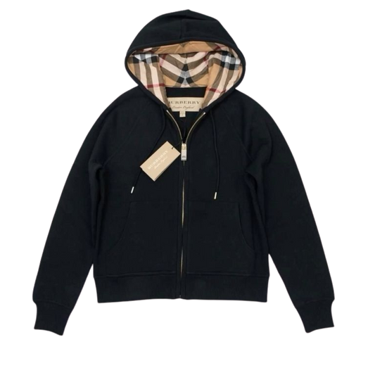 Moletom Burberry Ziper Preto