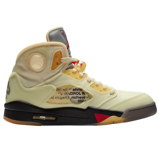 Air Jordan 5 x Off-White "Sail"