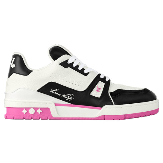 Louis Vuitton Trainer Signature "Black n Pink"