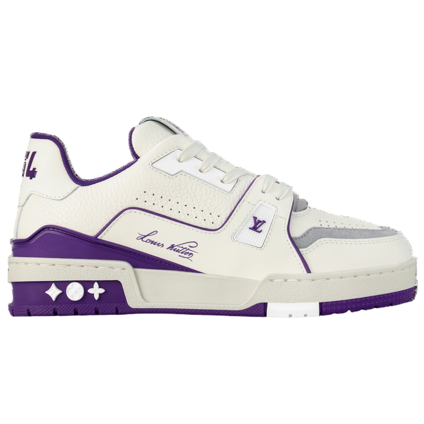 Louis Vuitton Trainer Signature "Bicolor Violet"