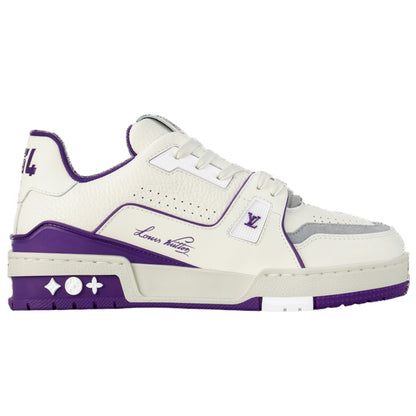 Louis Vuitton Trainer Signature "Bicolor Violet"